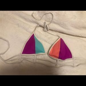 PINK bathing suit top